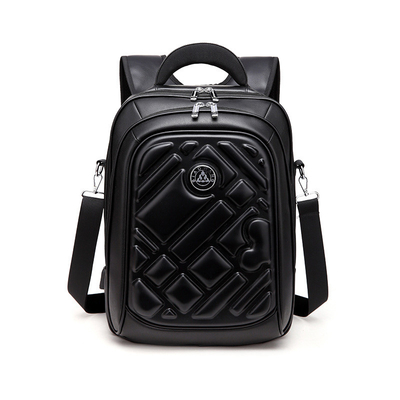 購入 プー革 防水 カスタム 旅行 バックパック 財布 ラップトップ USB 男性用 42x32x14cm online manufacture