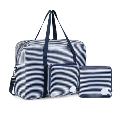 購入 40l 週末用 ナイロン旅行用 デュッフルバッグ 折りたたみ 軽量 防水 17x14x7 online manufacture