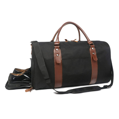 購入 21×5.1×12インチ 旅行用スーツケース 黒 耐久性 週末用 スーツケース online manufacture