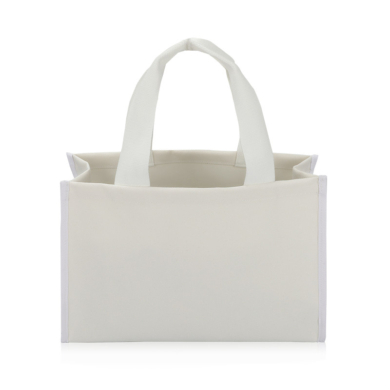 キャンバス トートバッグ カスタム ショッピングバッグ 小売 厚い底 4x4x10