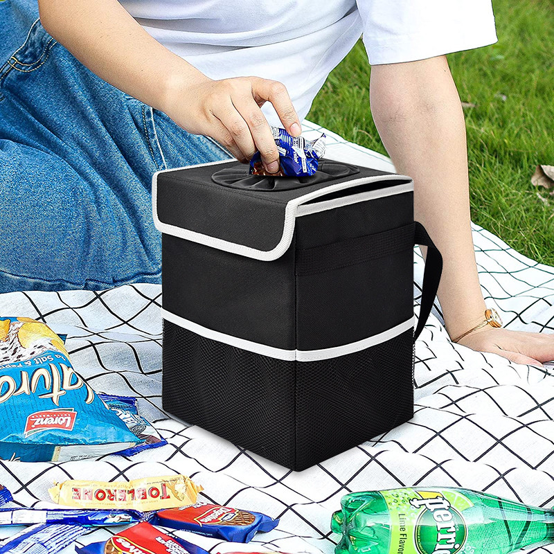 食料品 カー オーガナイザー バッグ 防水 トラック ベッド 収納 バッグ 箱 8x6x10 
